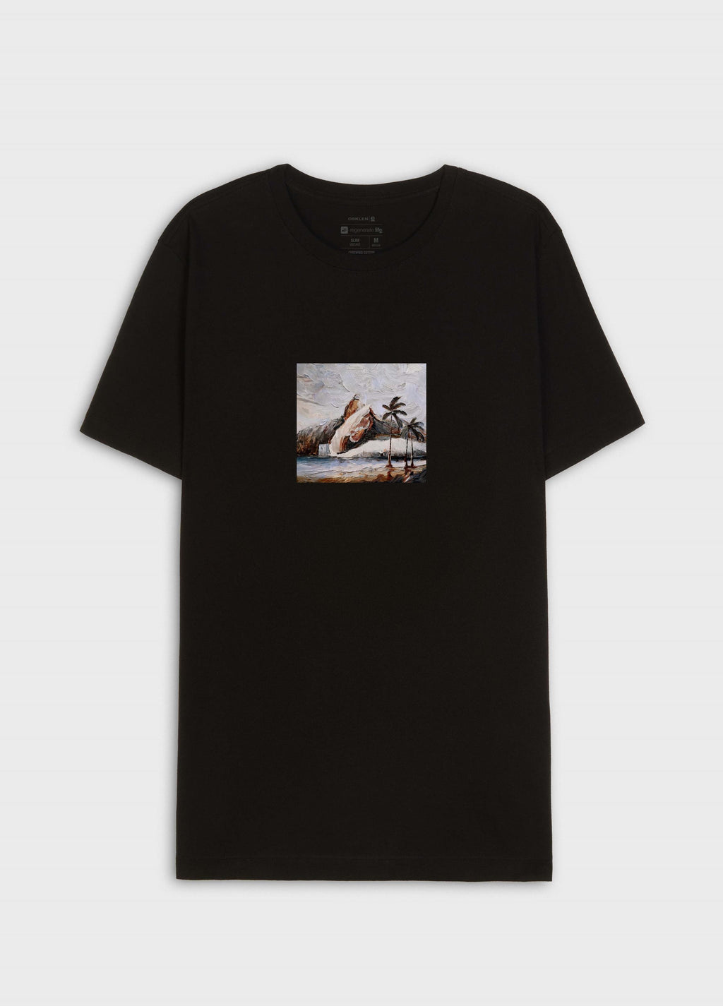 T-SHIRT SLIM VINTAGE RIO PAISAGEM MC