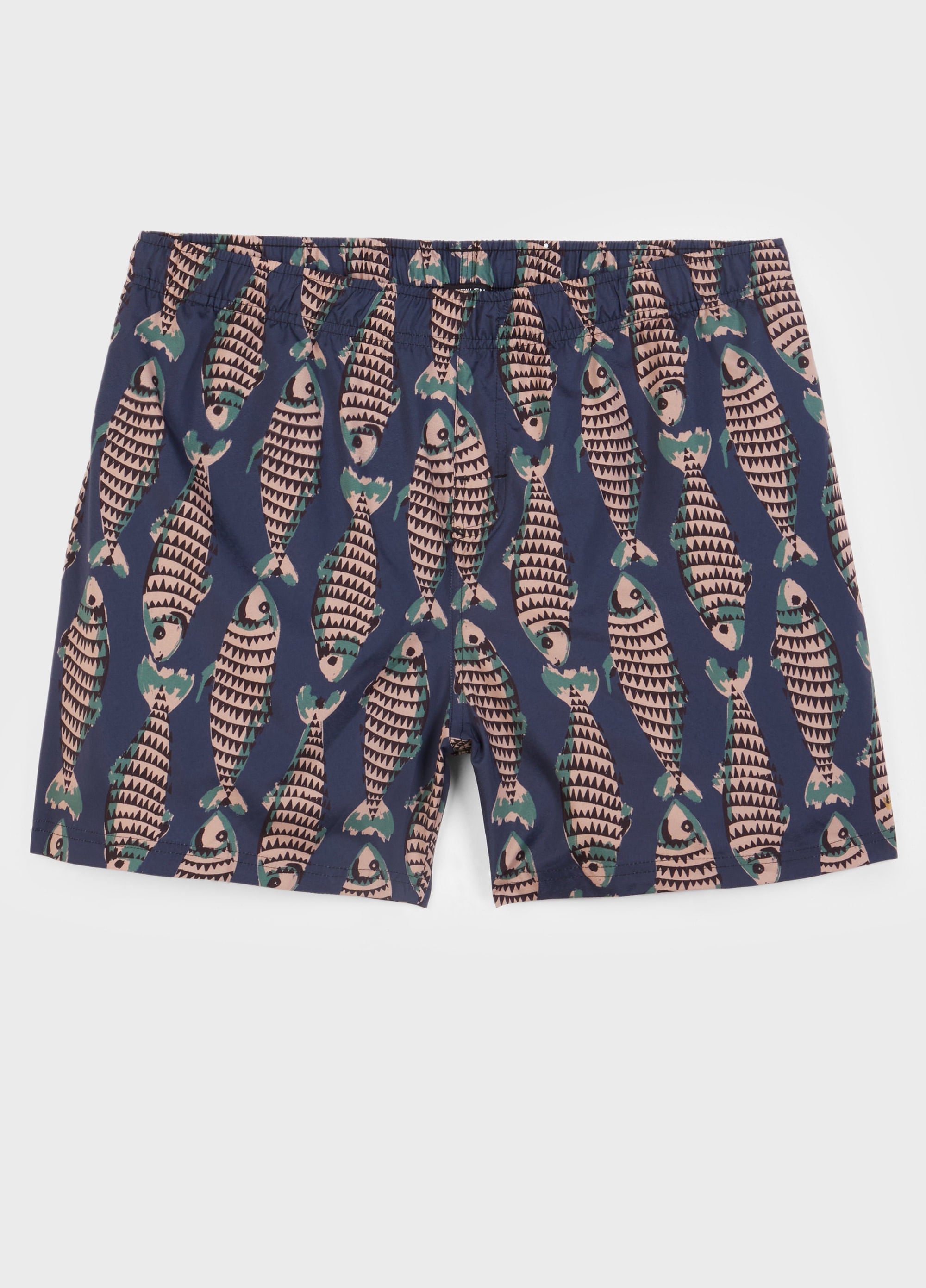 BEACH SHORT AQUAONE FISH FLOW