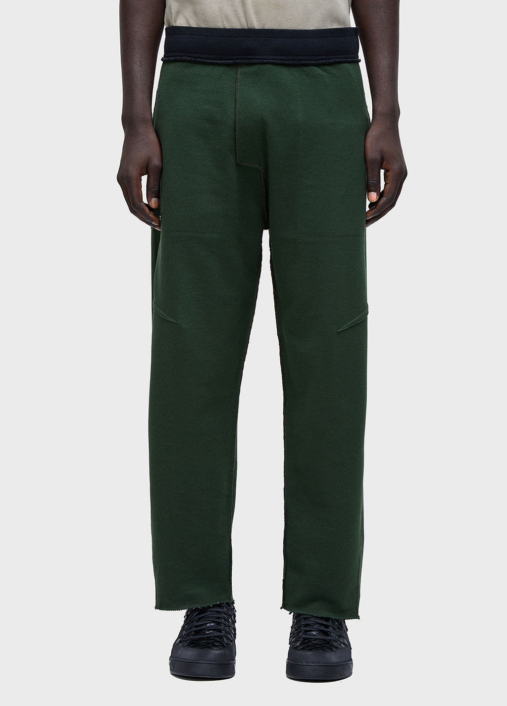 CALCA DOUBLE TEXTURE DART PRETO/VERDE PALMEIRA