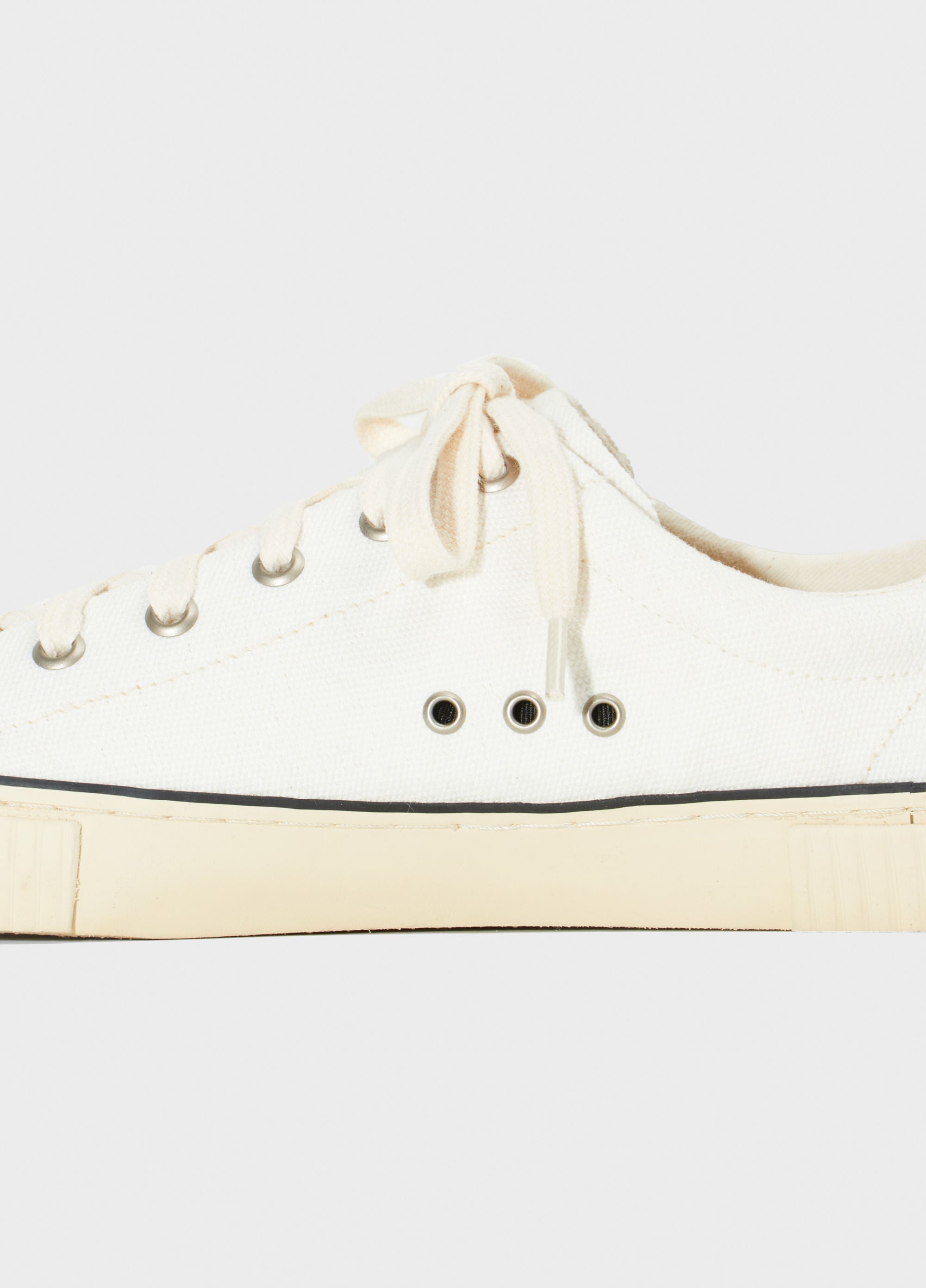 TÊNIS LONA +5521 M OFF-WHITE/PRETO