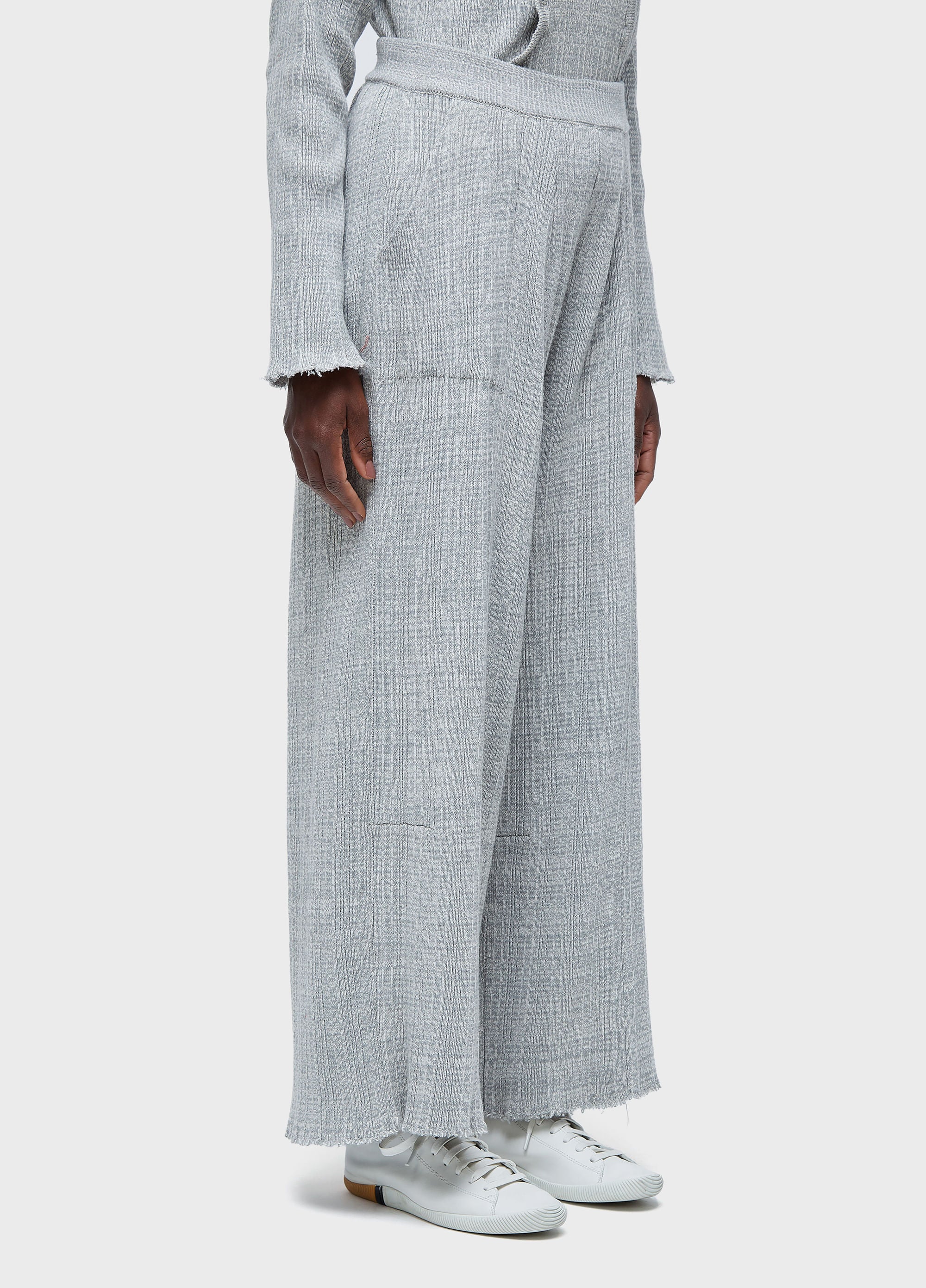 CALÇA TRICOT FRAYED