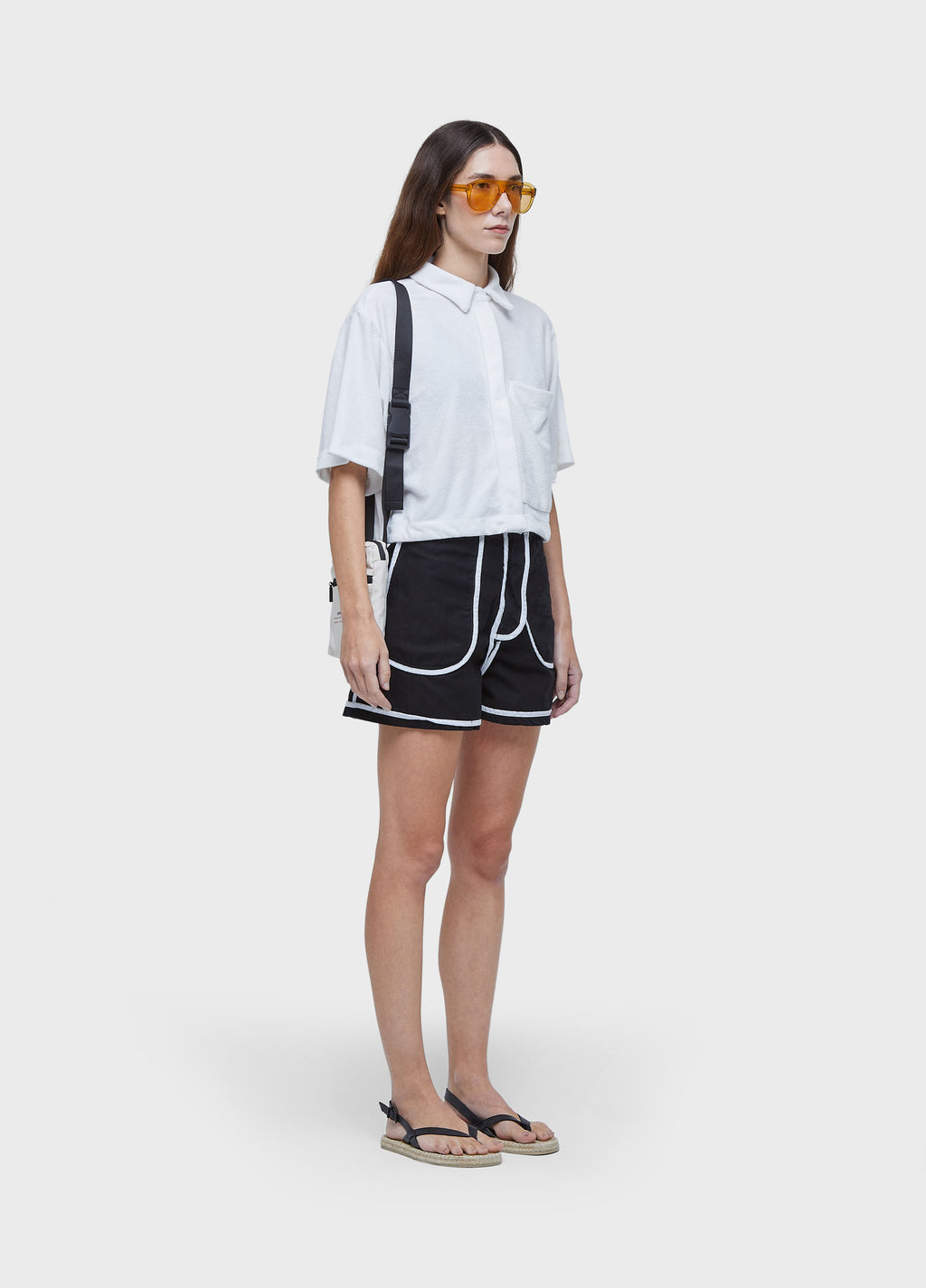 CAMISA ATOALHADA OFF-WHITE