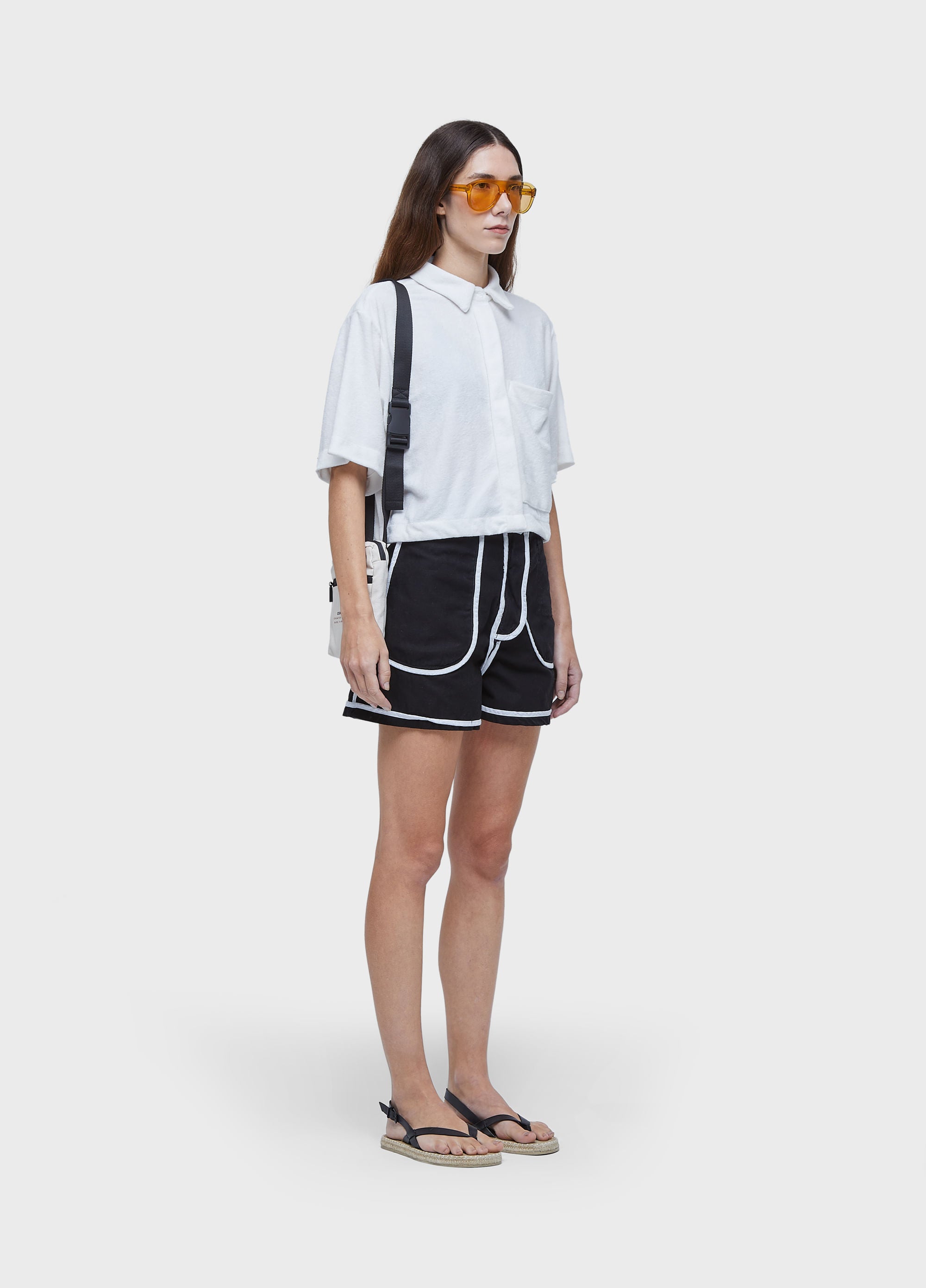 CAMISA ATOALHADA OFF-WHITE