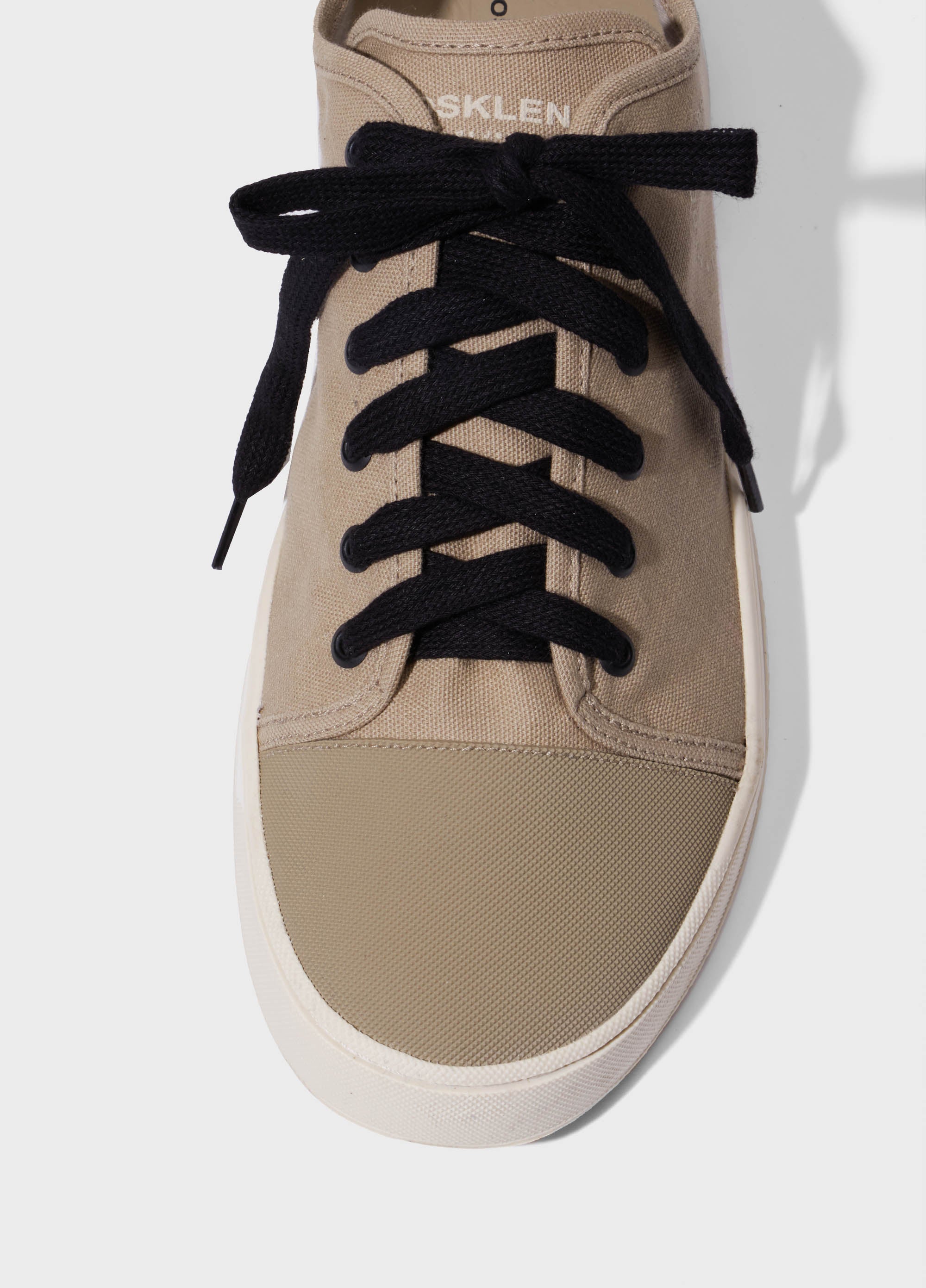 TÊNIS LONA +5521 M CAQUI/OFF-WHITE