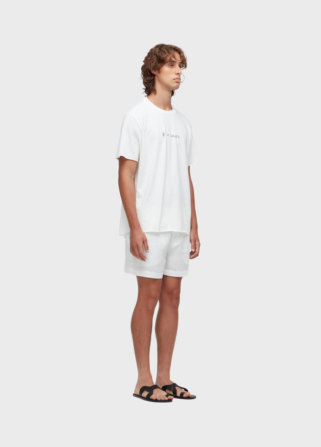SHORT LINEN BRITT BRANCO