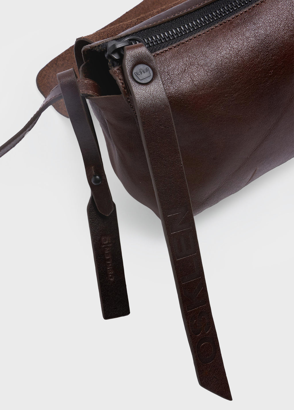 MINI LEATHER CROSSBODY E-BASICS BAG