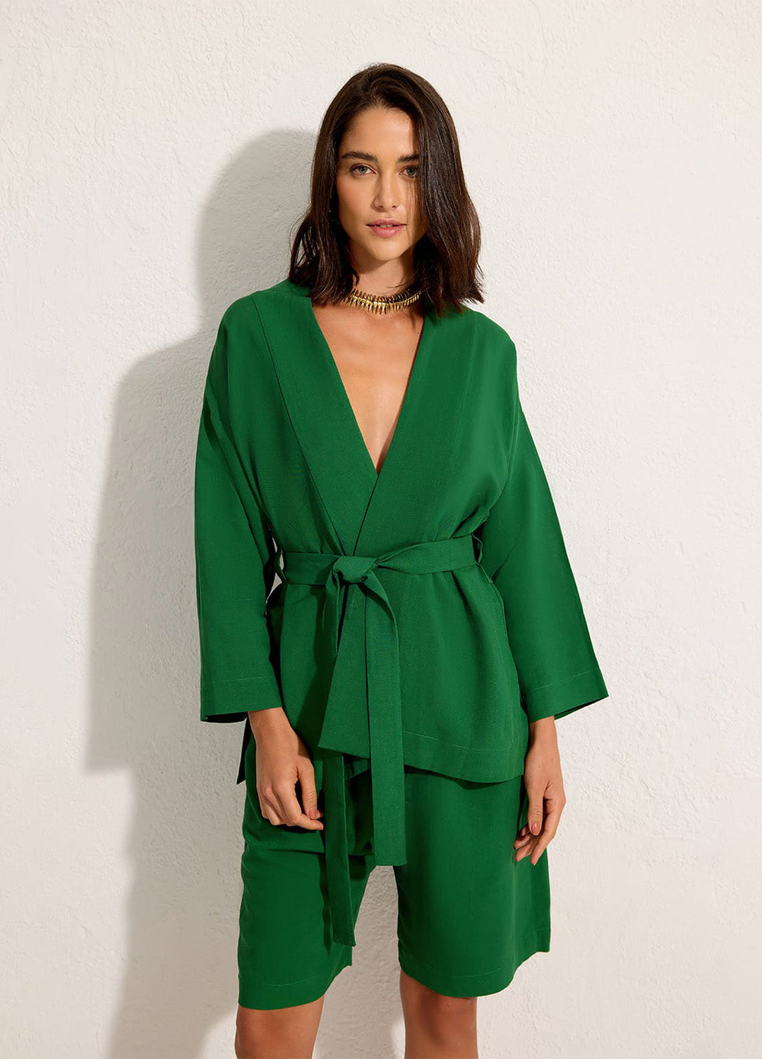 KIMONO NEW VERDE INHOTIM