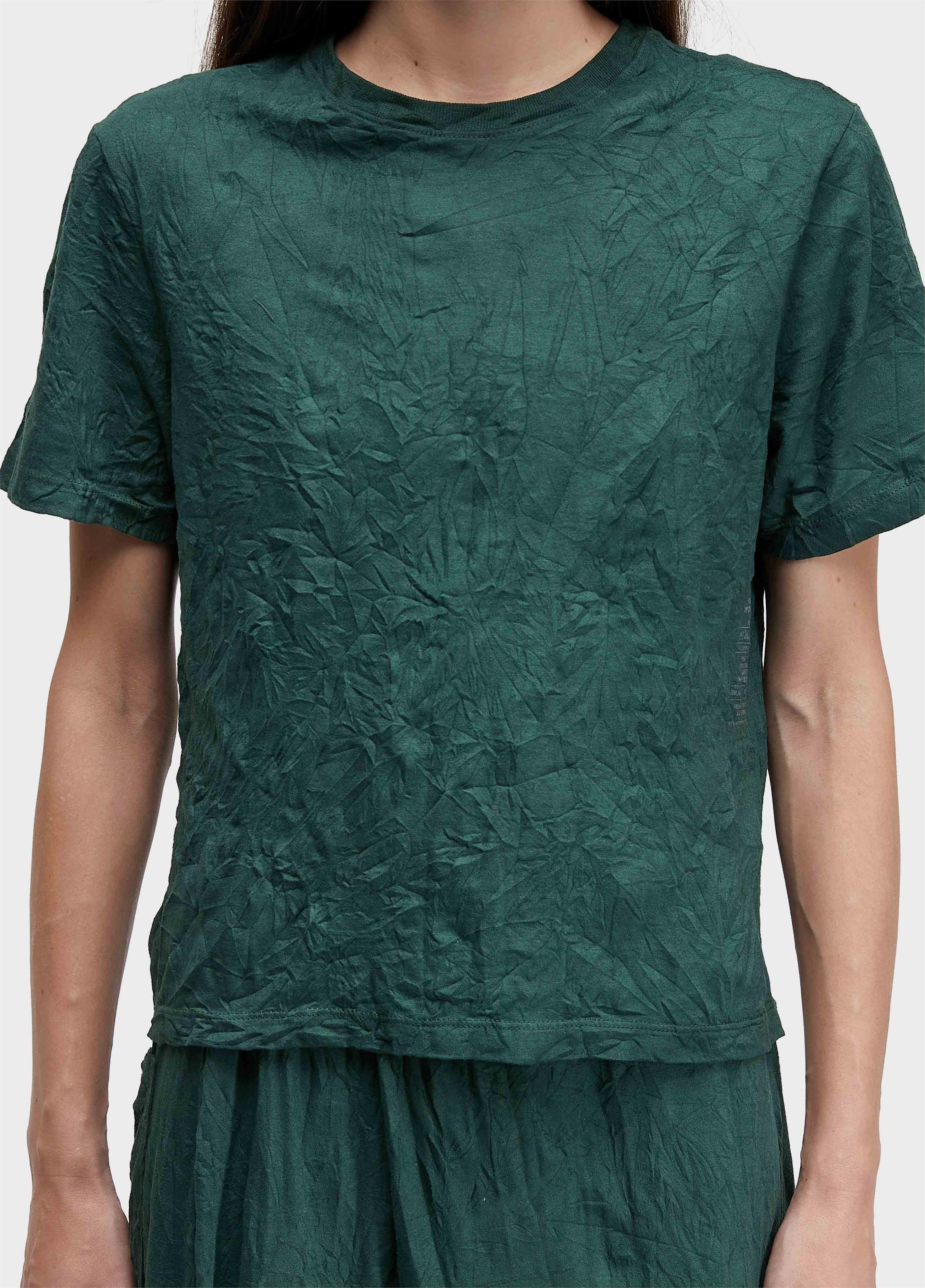 T-SHIRT WRINKLED COLOUR