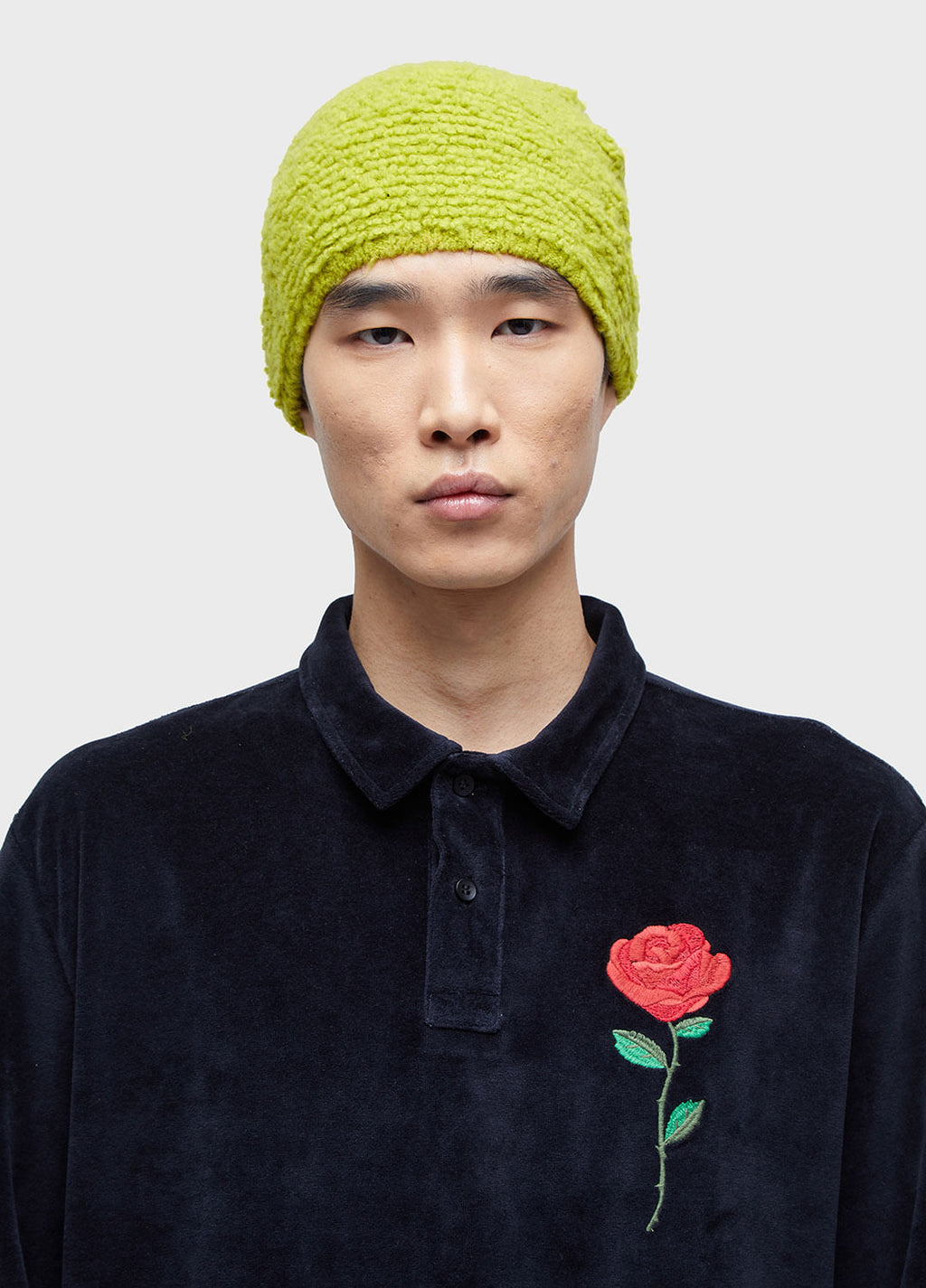 POLO VELVET ROSE ML PRETO