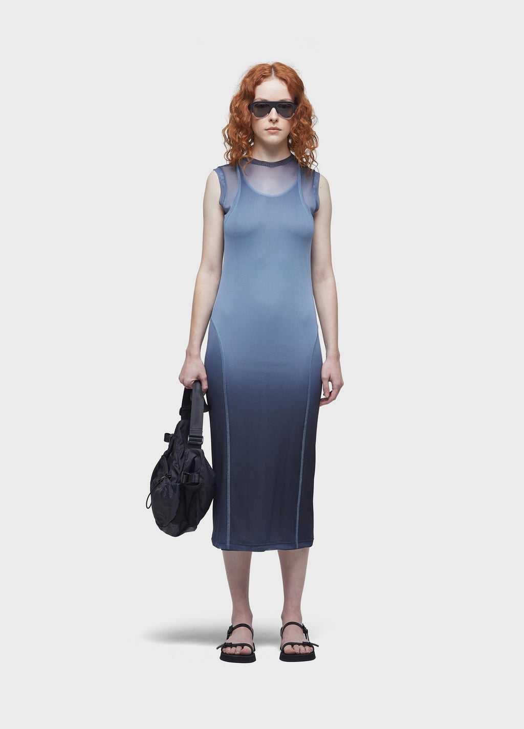 VESTIDO ML TULE DEGRADE