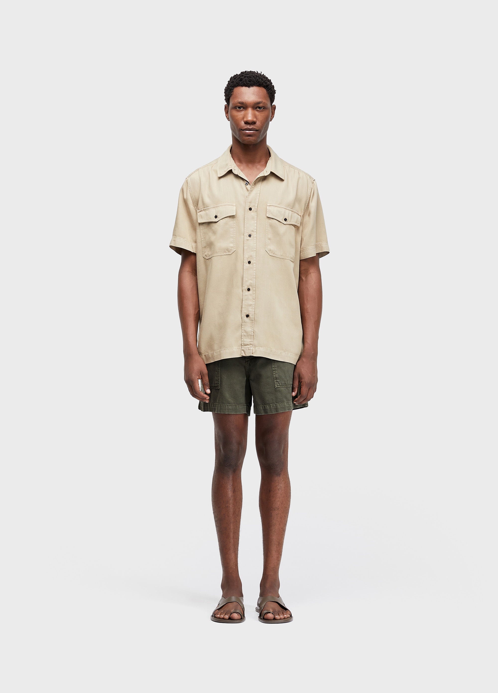 BERMUDA NEW TWILL STONE