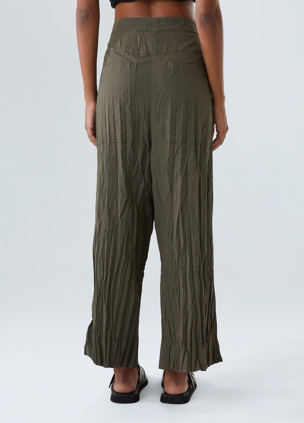 CALÇA TRICOLINE WRINKLED