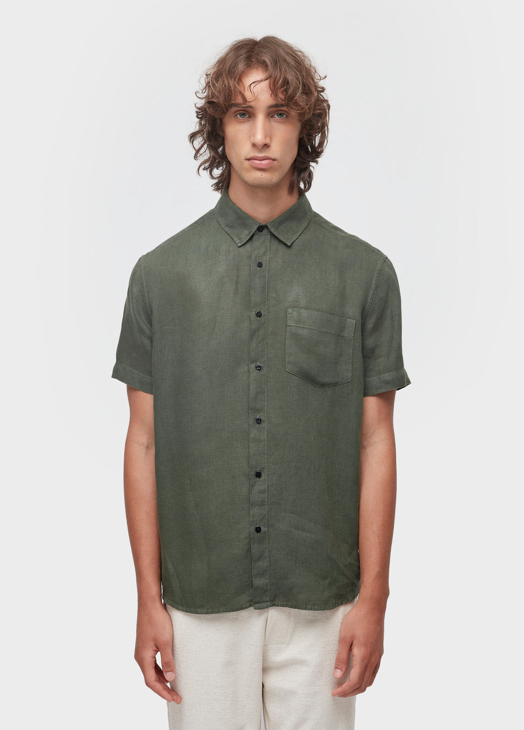 CAMISA CLASSIC LINEN MC