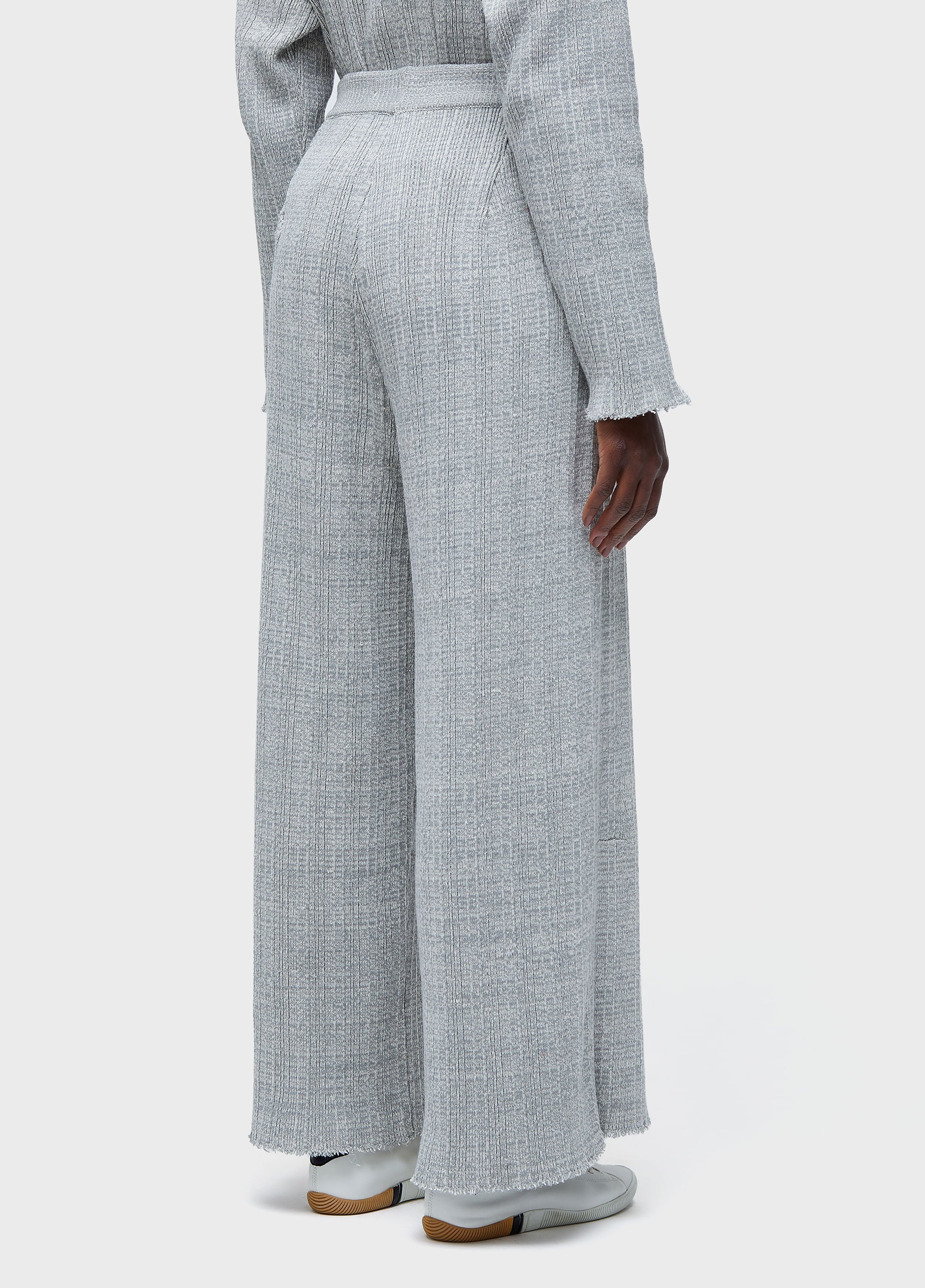 CALÇA TRICOT FRAYED