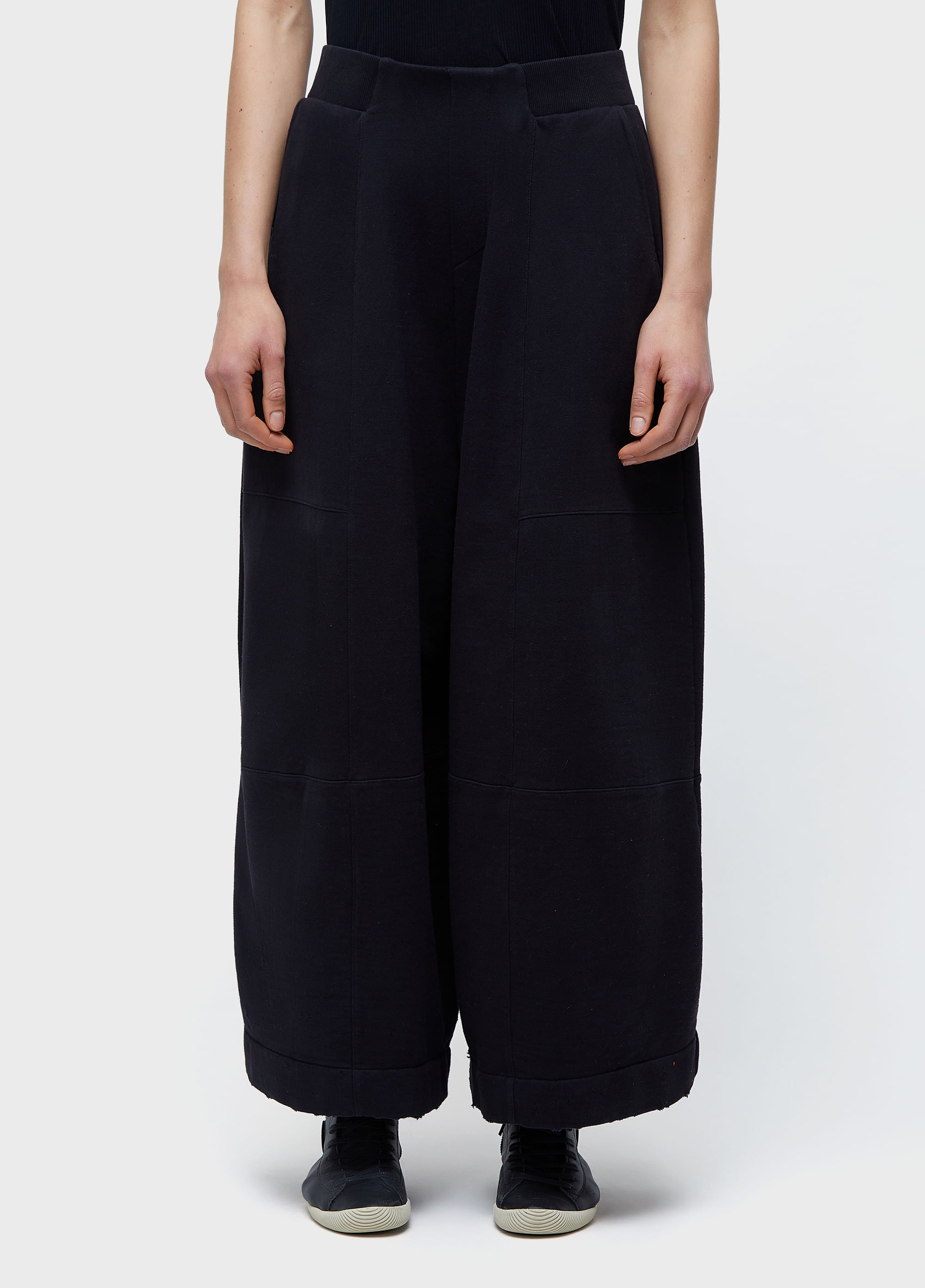 CALCA FEM FRAYED PRETO