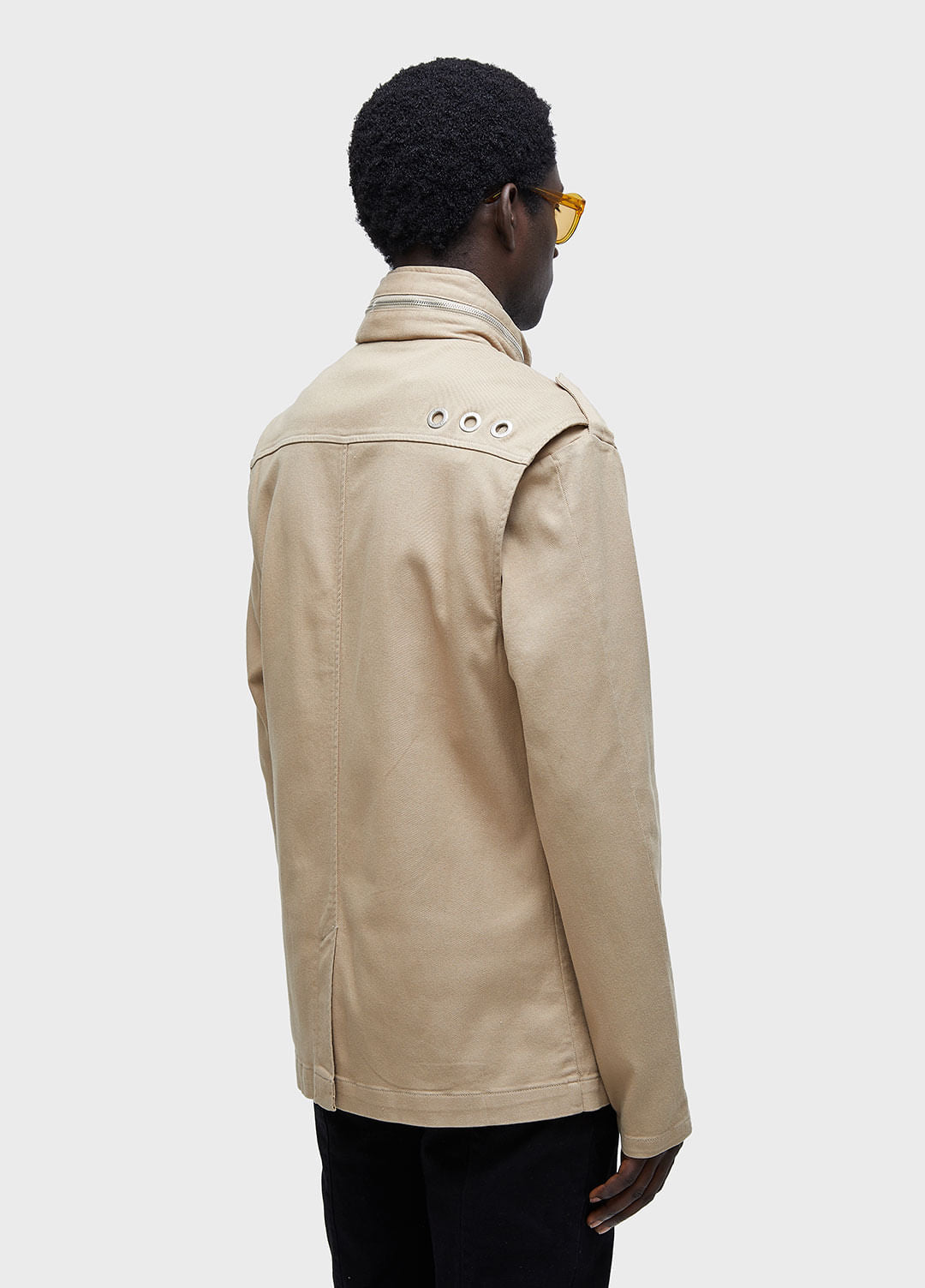 PARKA MASC POCKETS GOLA ALTA CHINO