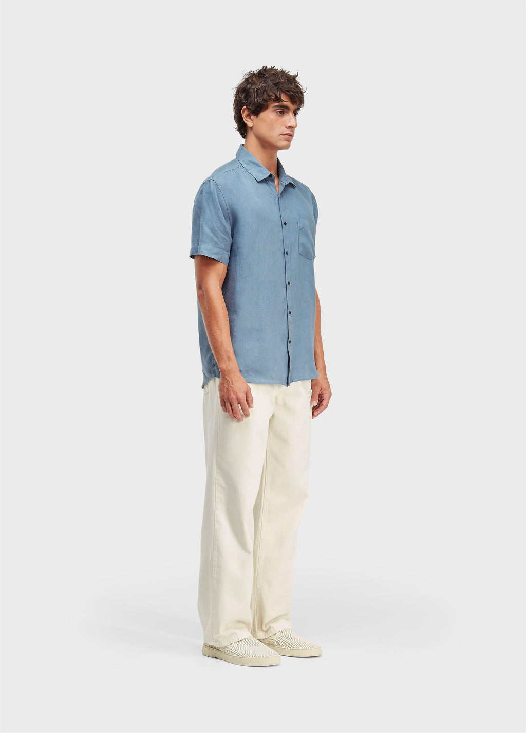 CAMISA CLASSIC LINEN MC