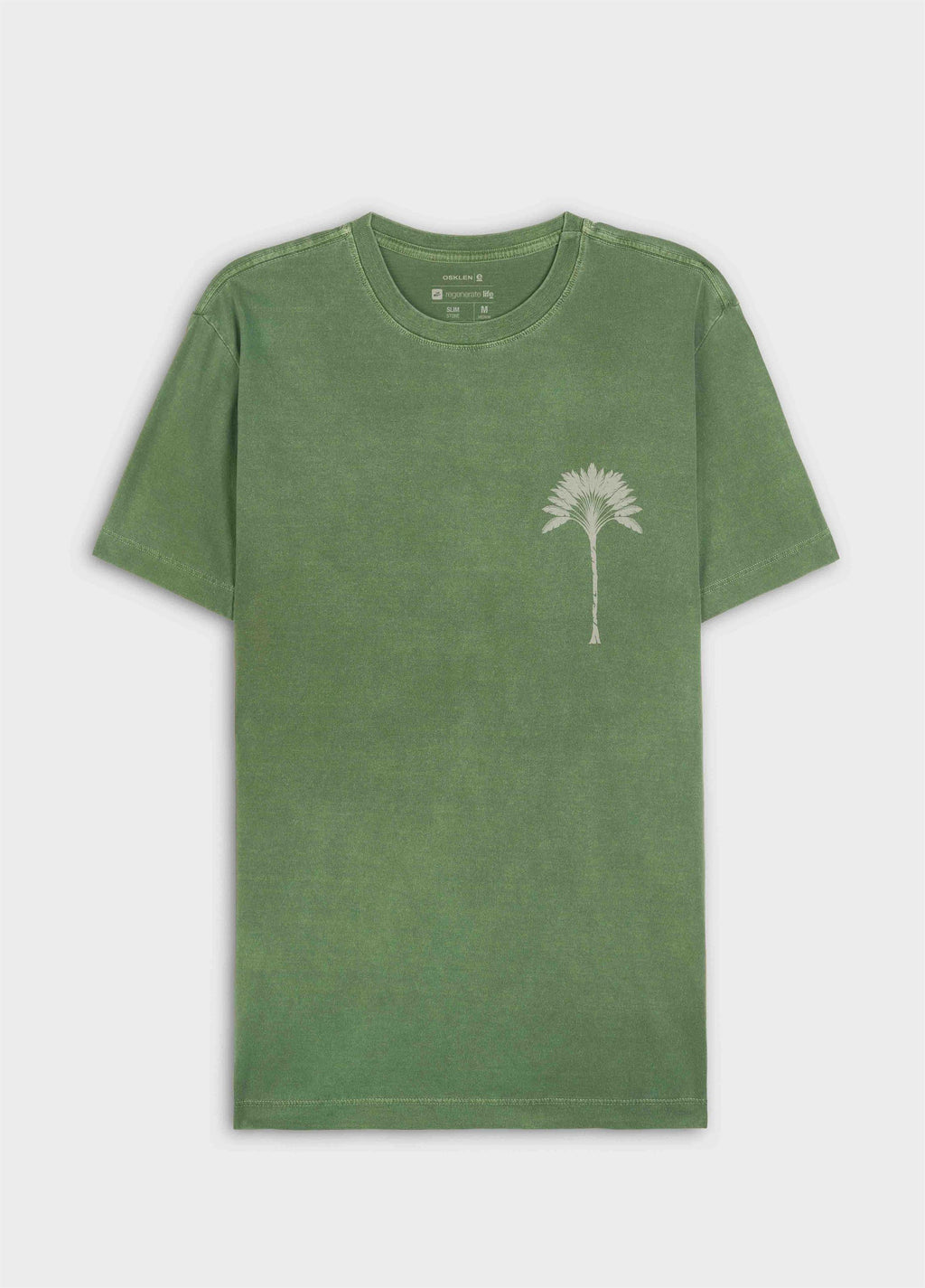 T-SHIRT SLIM STONE IMPERIAL MC VERDE MATA