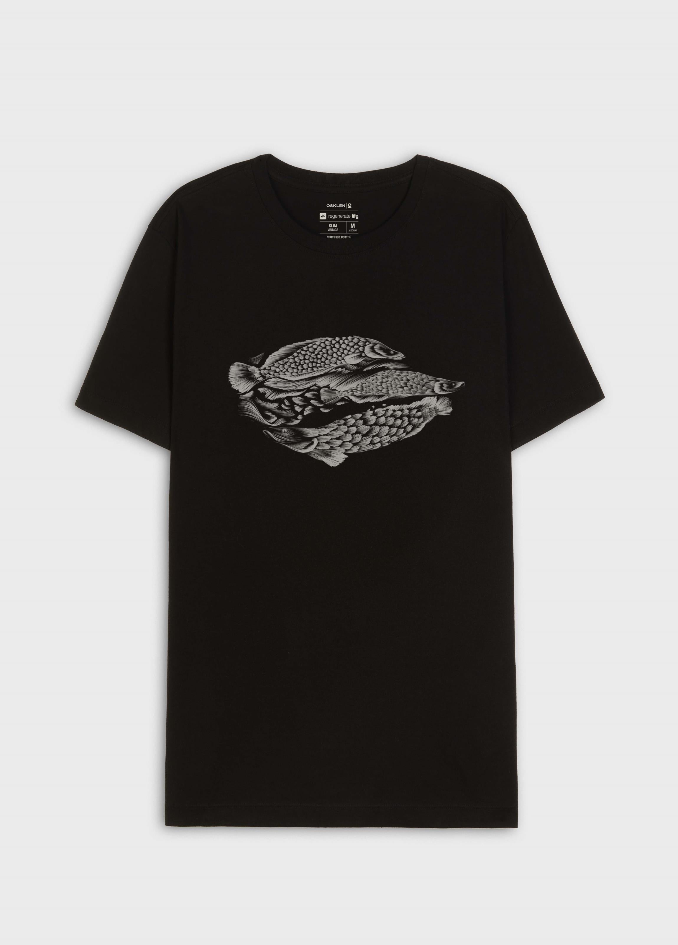 T-SHIRT SLIM VINTAGE PIRARUCU MC