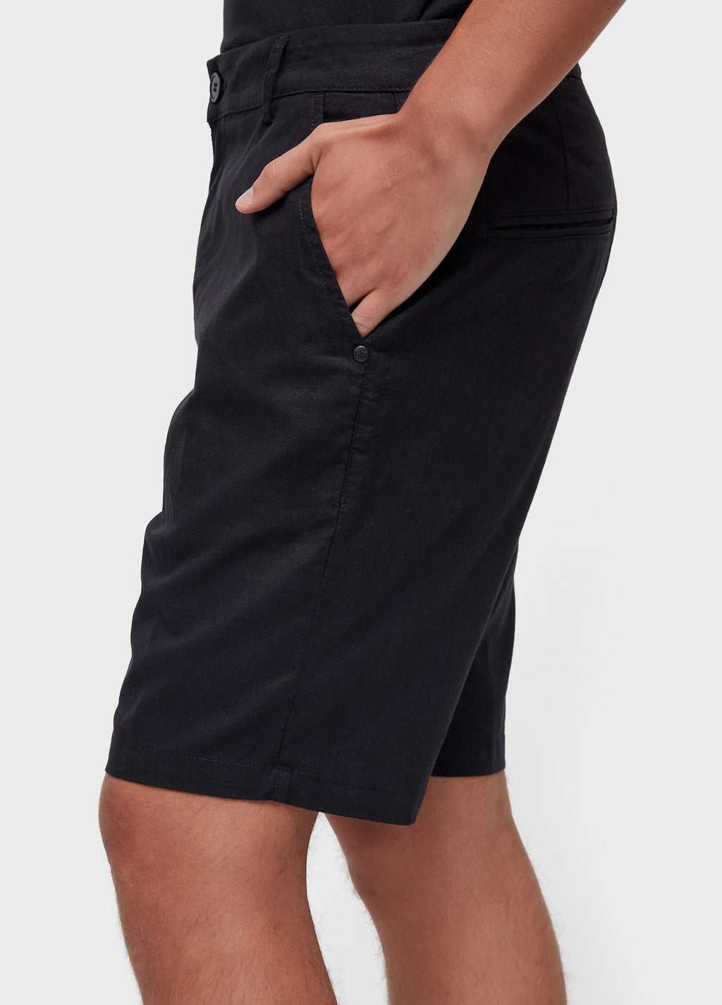 BERMUDA ALFAIATARIA BASIC LINEN