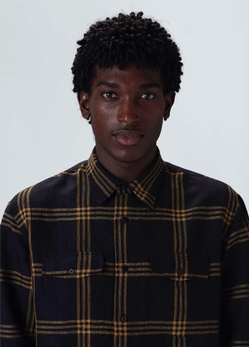 CAMISA CROSSED STRIPES