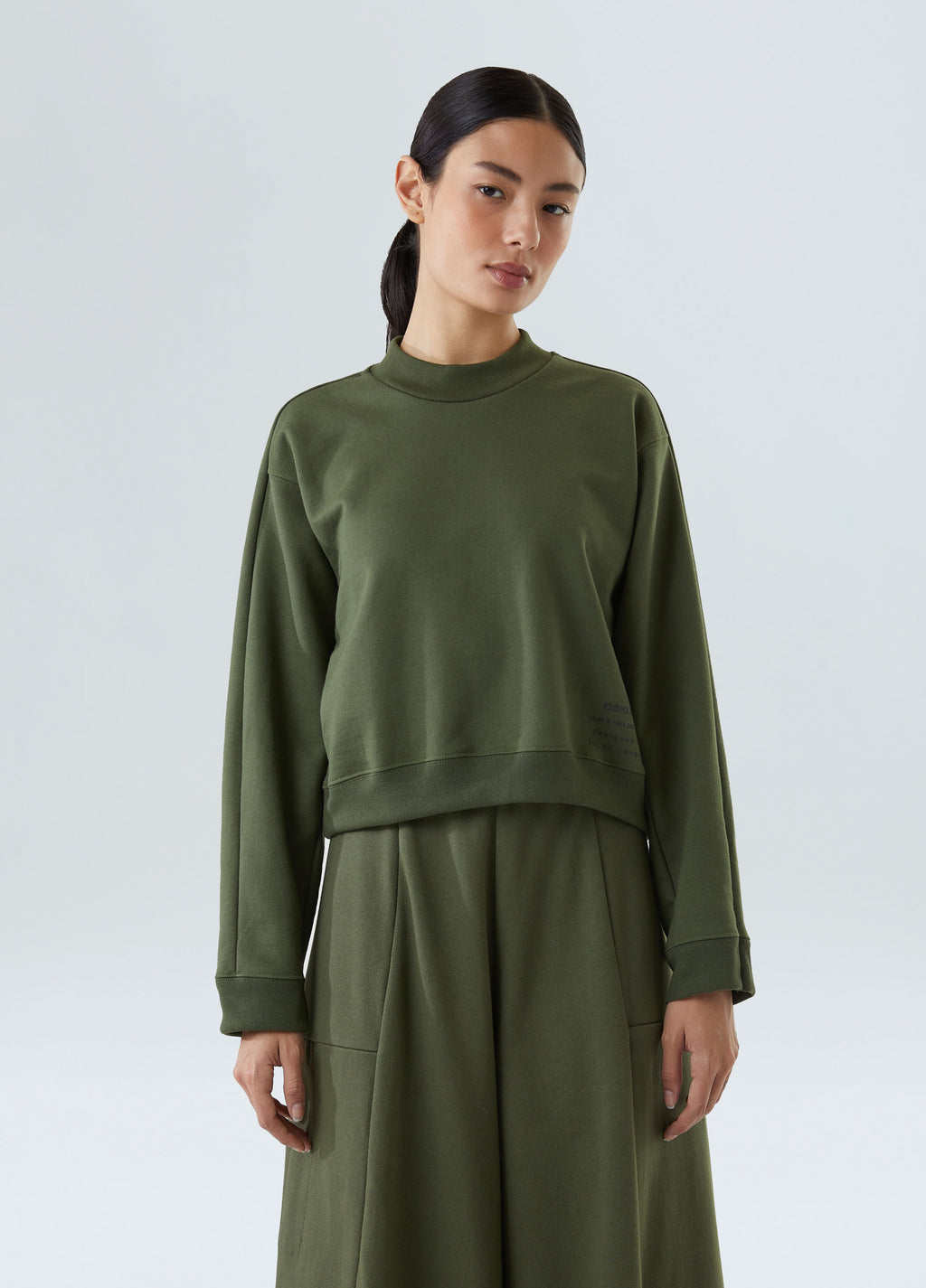 CASACO FEM MOLETOM SOFT COLOR FOREST
