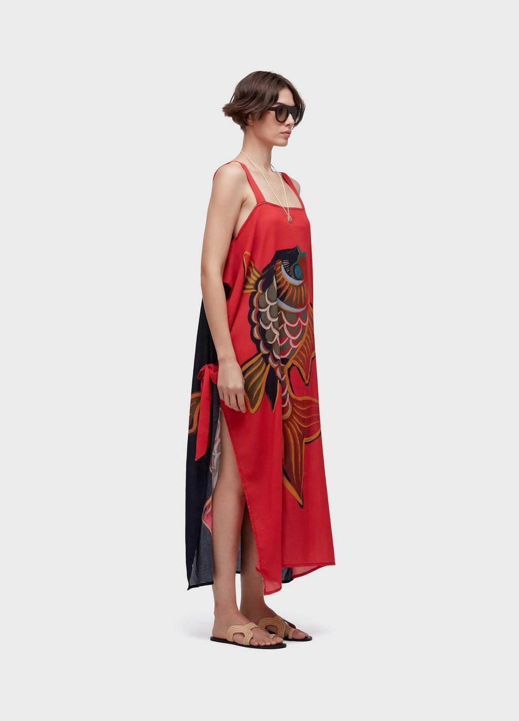 VESTIDO PAREÔ PEIXE RED