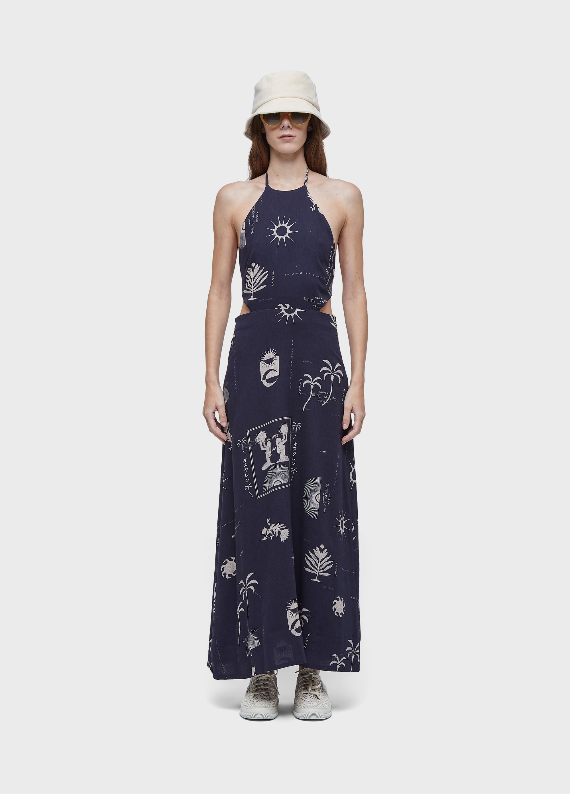 VESTIDO AMARRAÇÃO LONGO 1989