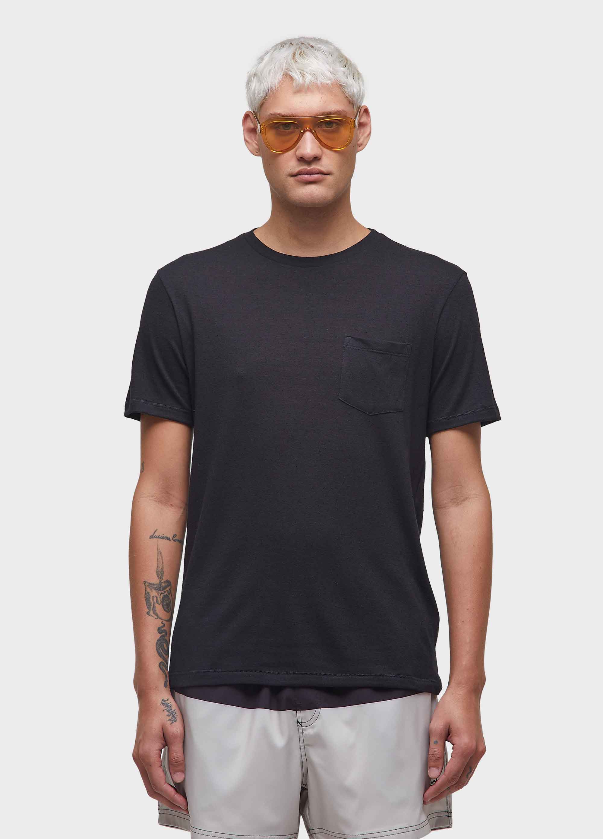 T-SHIRT RUSTIC POCKET E-BASICS MC II