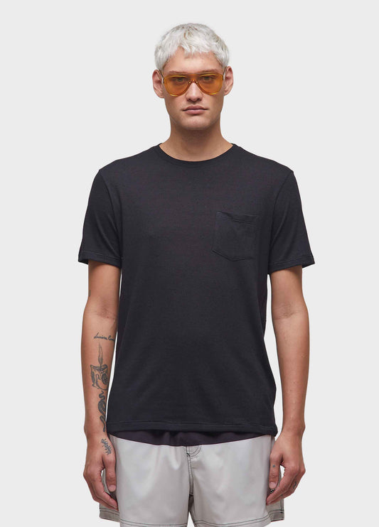 T-SHIRT RUSTIC POCKET E-BASICS MC II