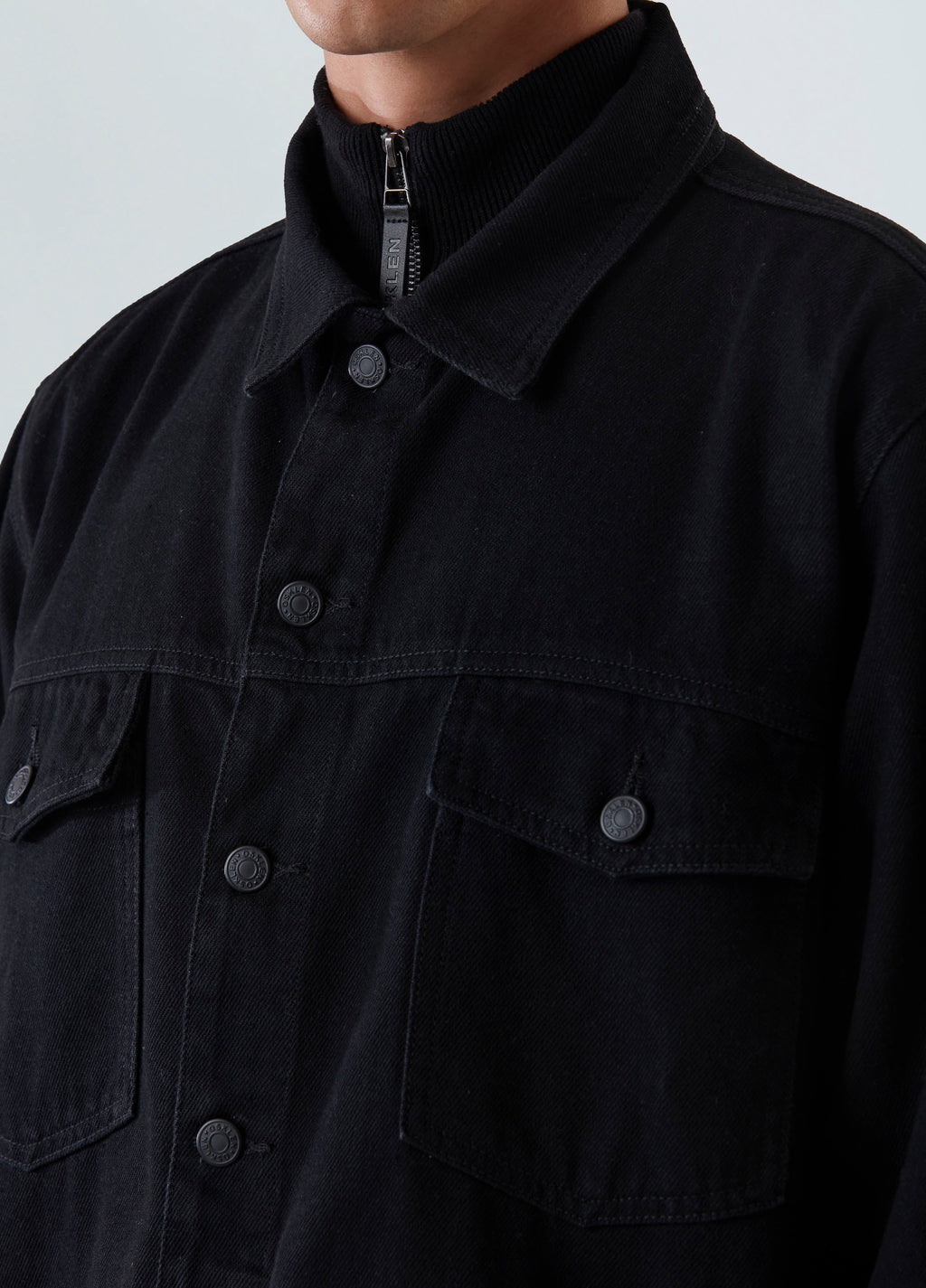 JAQUETA CLASSIC DENIM PRETO