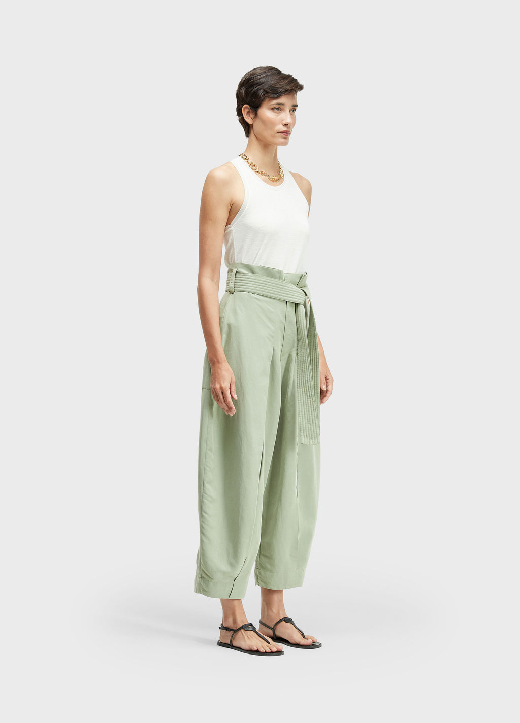 CALÇA PESPONTOS LINEN