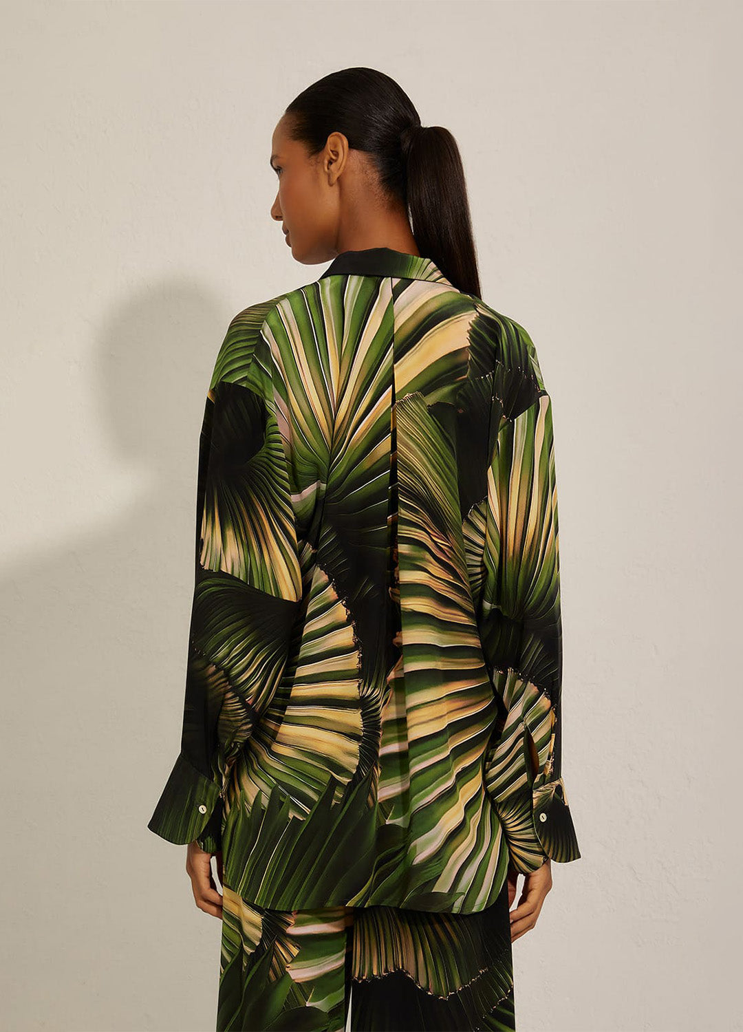 CAMISA SEDA OVERSIZED ORIGAMI