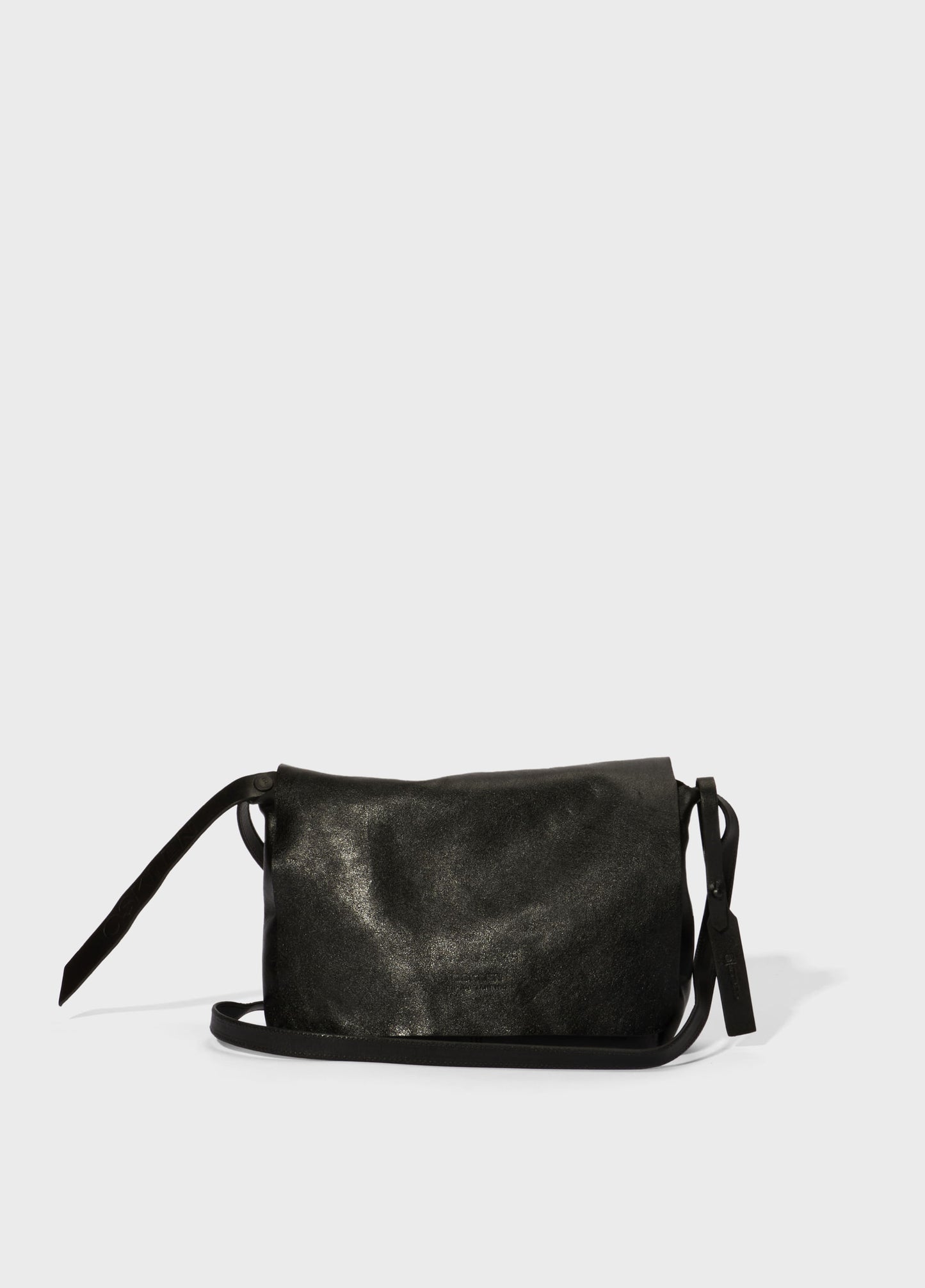 SMALL LEATHER CROSSBODY E-BASICS BAG