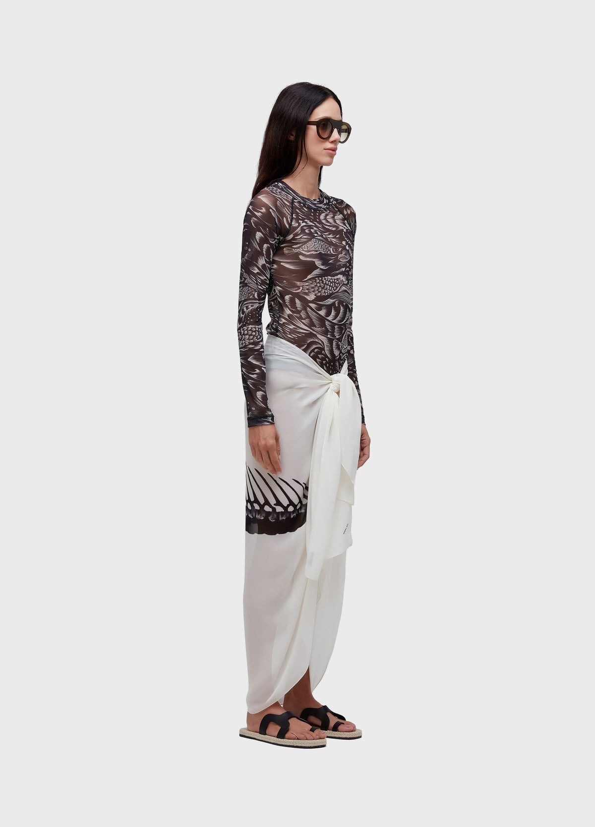 BLUSA ML TULE PIRARUCU TRACE