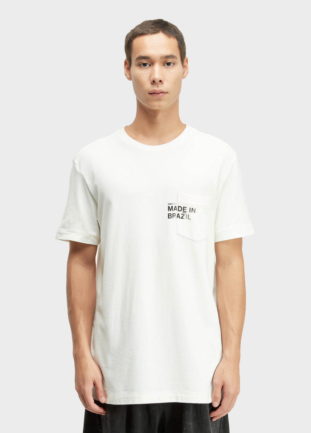 T-SHIRT POCKET MADE IN BRAZIL OFF-WHITE