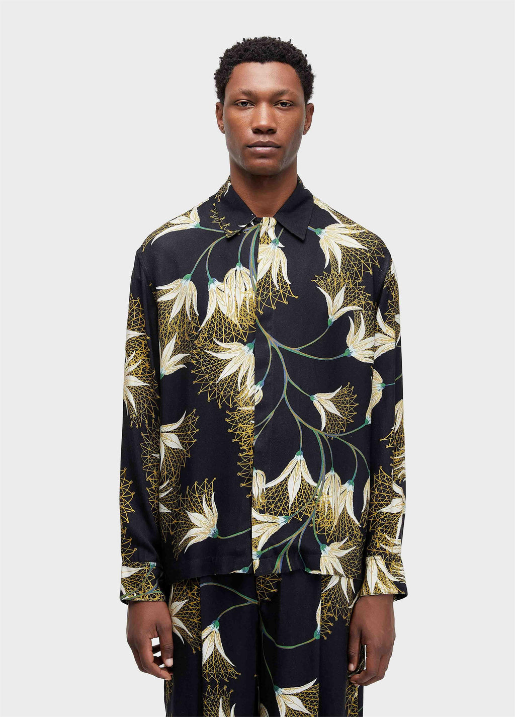 CAMISA FLORAL TRAMA ML