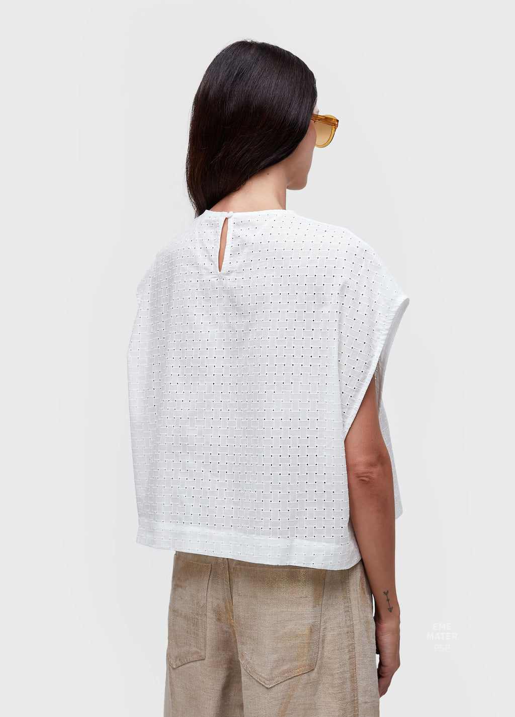 BLUSA LAISE OFF-WHITE