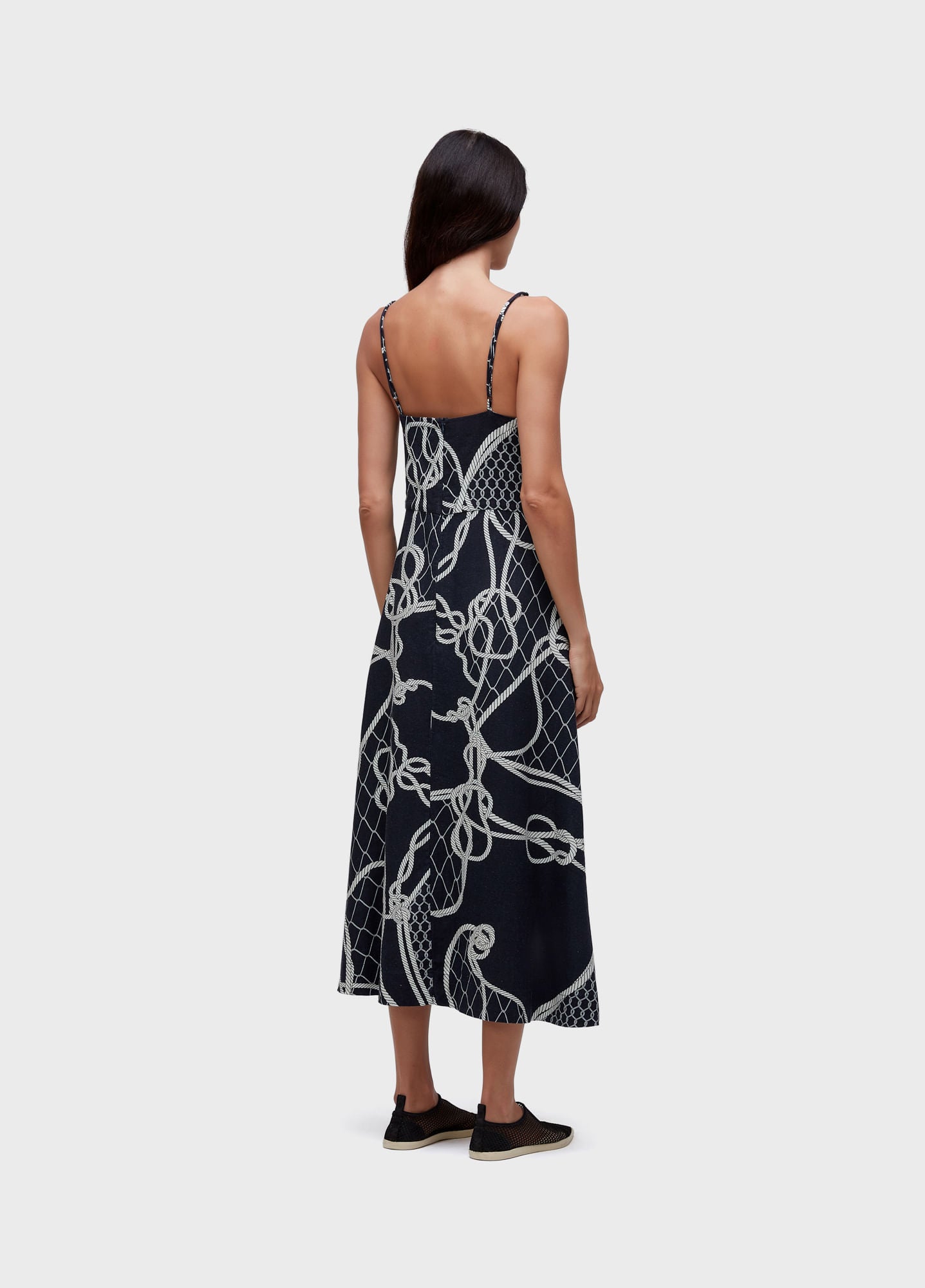 VESTIDO ALÇAS KNOT BLUE