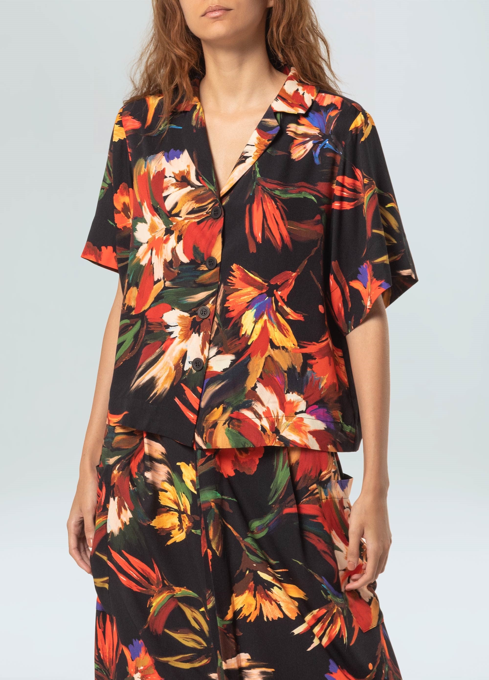 CAMISA LOOSE MOON GARDEN