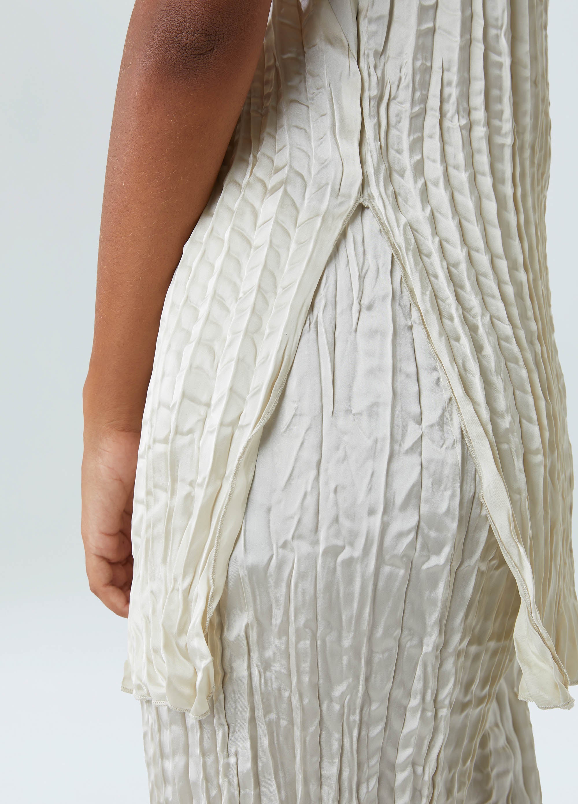 BLUSA WRINKLED SATIN