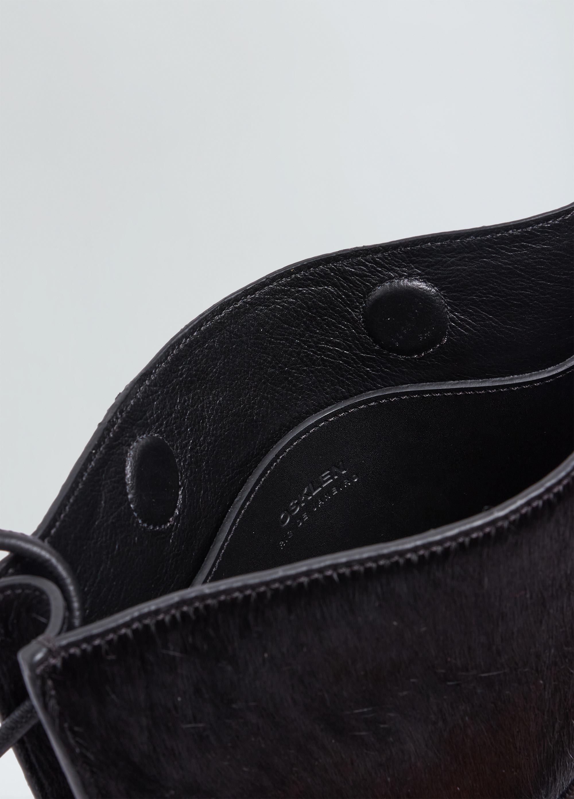 BOLSA COURO SIMPLE HORIZONTAL