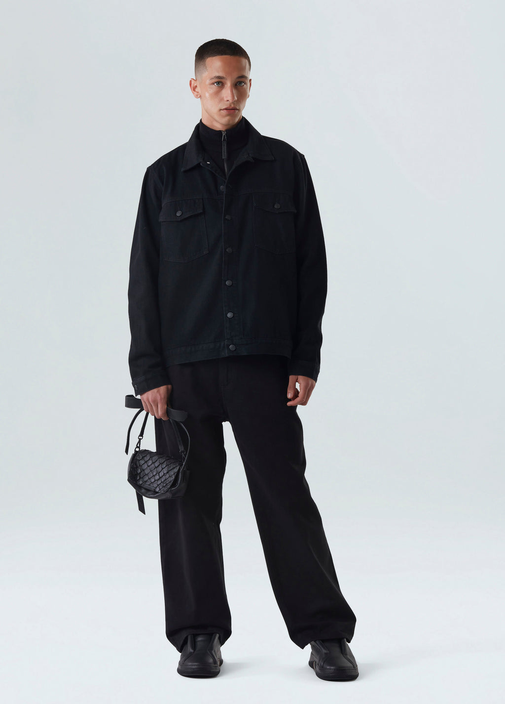 JAQUETA CLASSIC DENIM PRETO