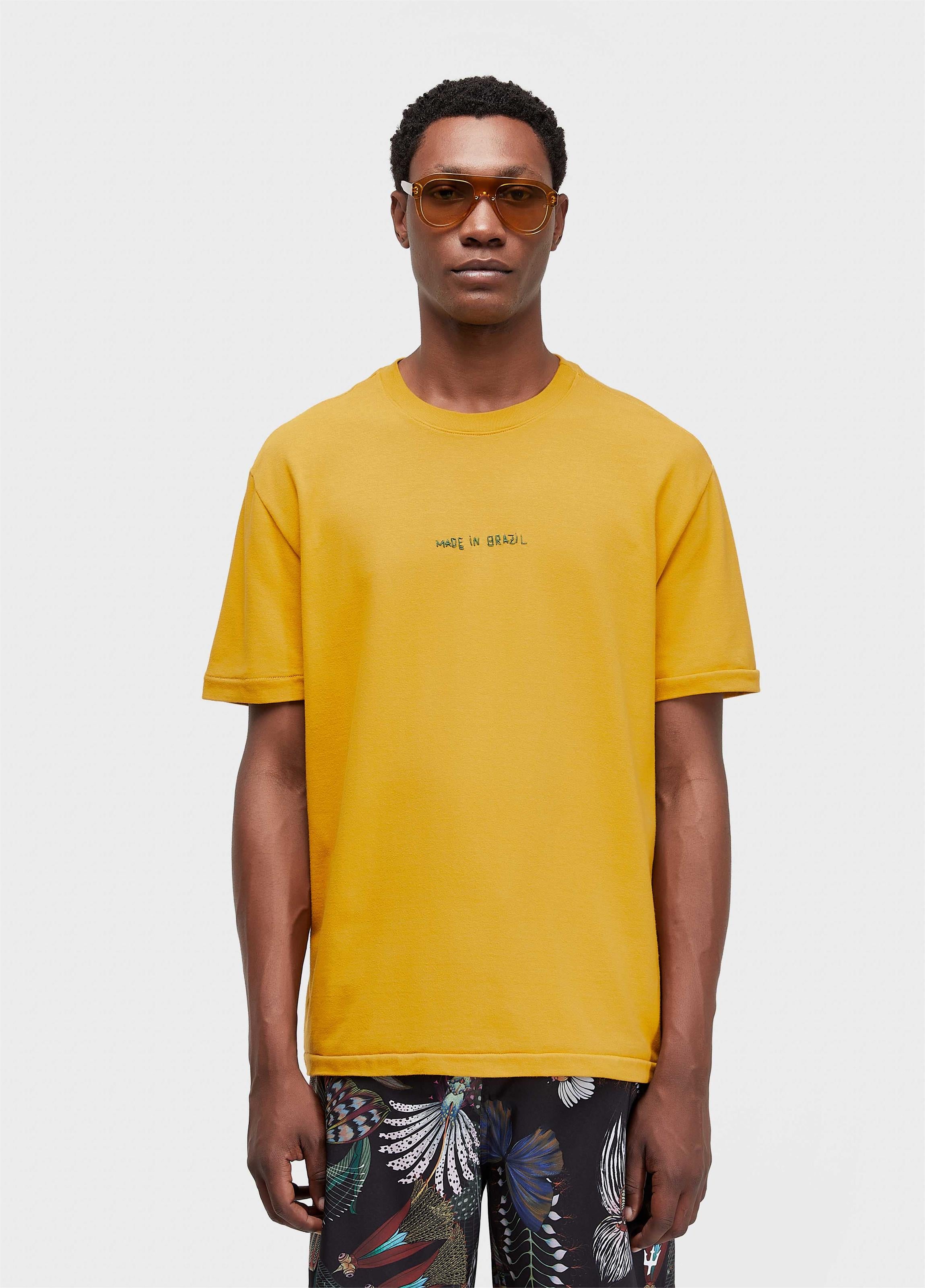 T-SHIRT MADE IN BRAZIL BORDADO