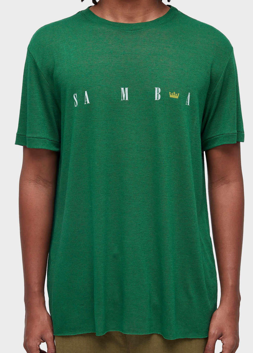 T-SHIRT SAMBA COROA LIGHT LINEN MC