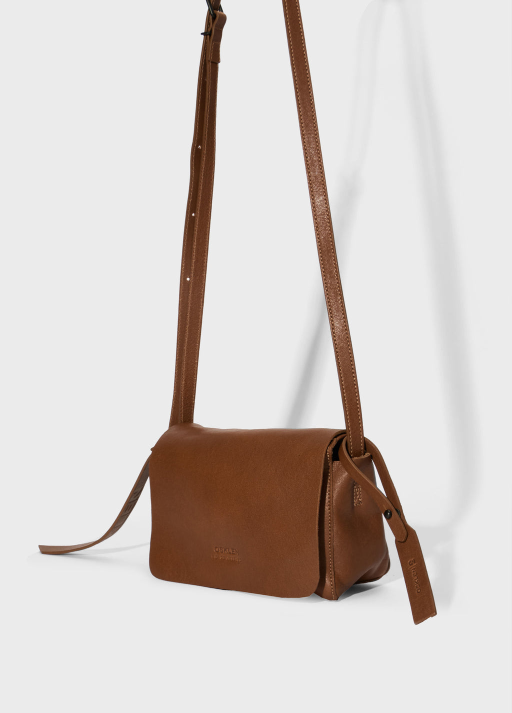 MINI LEATHER CROSSBODY E-BASICS BAG