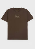 T-SHIRT VINTAGE EXPERIENCE MC MARROM NOZ