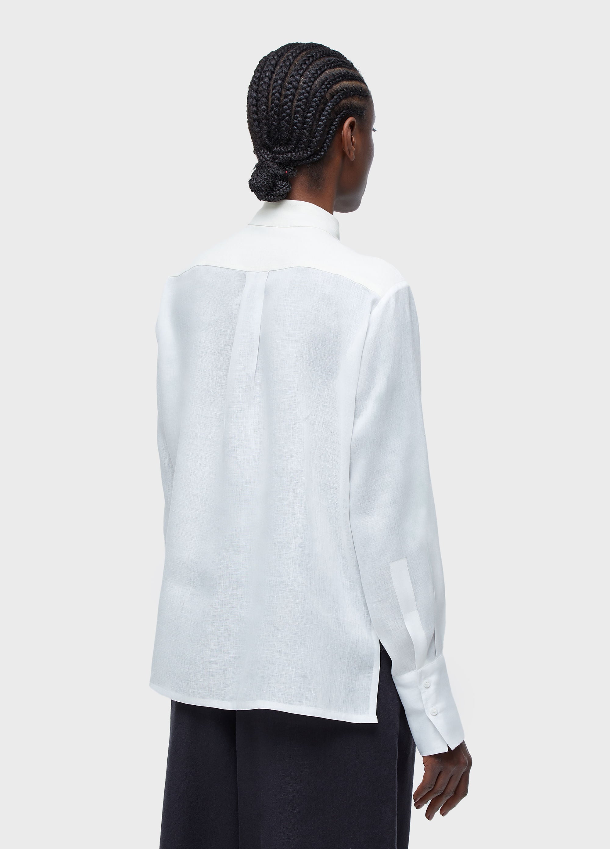 CAMISA SMOKING LINEN
