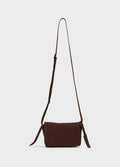 MINI LEATHER CROSSBODY E-BASICS BAG