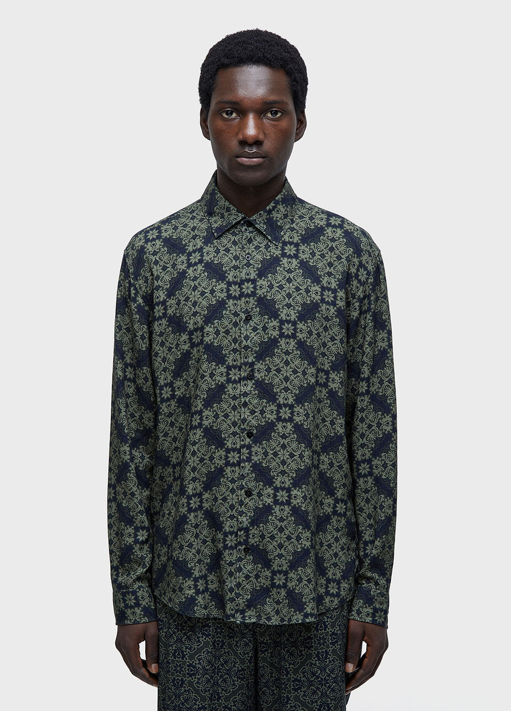 CAMISA TILE BLUE